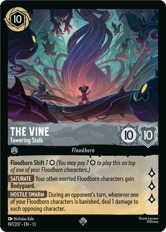 The Vine – Towering Stalk, a ameaça central do set