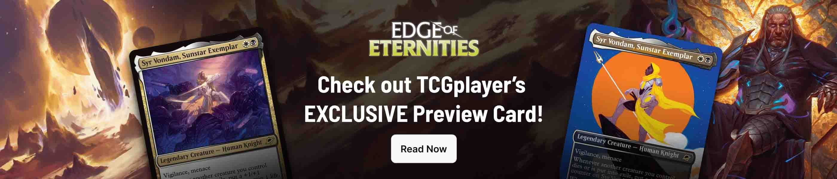 გაეცანით TCGplayer-ის ექსკლუზიურ Edge of Eternities-ის წინასწარი გადახედვის ბარათს!