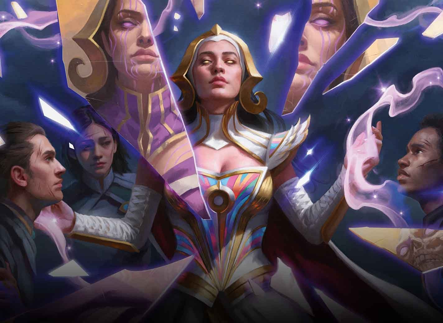 In Jace's Echoverse, he's quite the card collector.